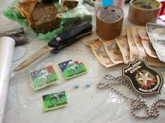 Polícia de Criciúma apreende droga em boate da Capital