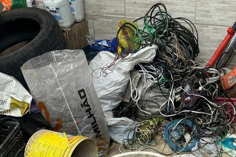 Operação para combater furtos e receptação de fios e sucatas é realizada em Criciúma