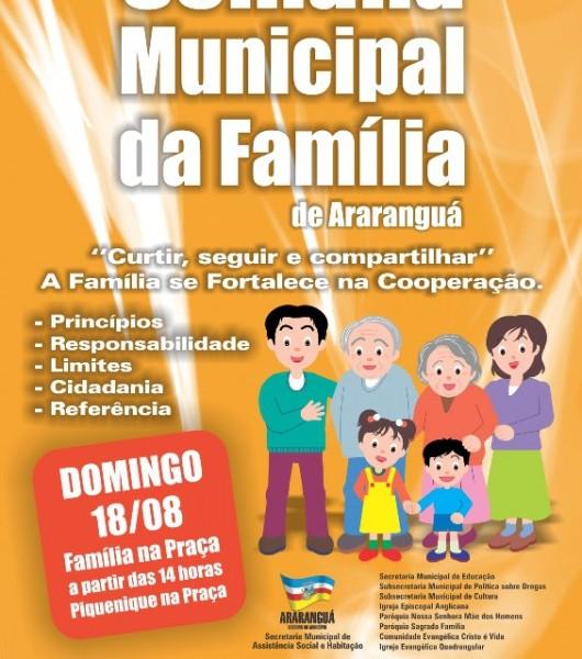 Semana da Família termina neste domingo com um piquenique