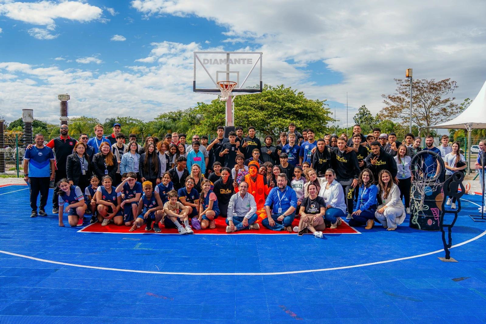 Parque Diamante recebe Torneio Internacional de Basquete e inaugura nova quadra neste fim de semana