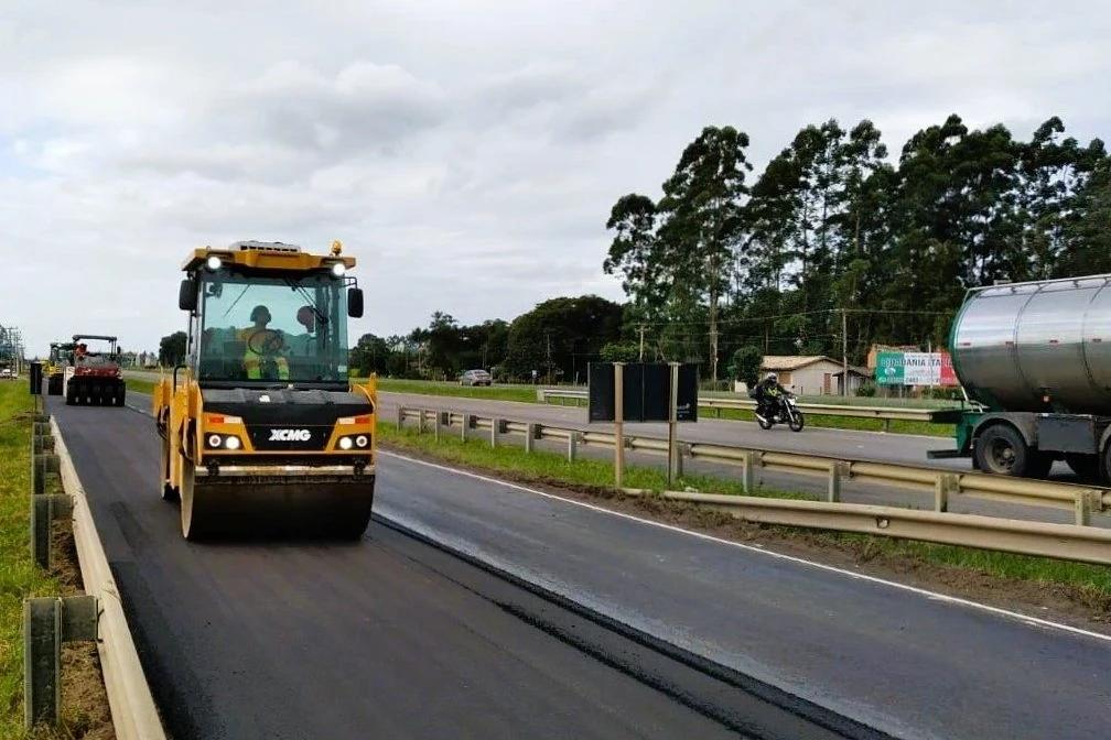 Reparo de pavimento na BR-101 será realizado esta semana em Tubarão