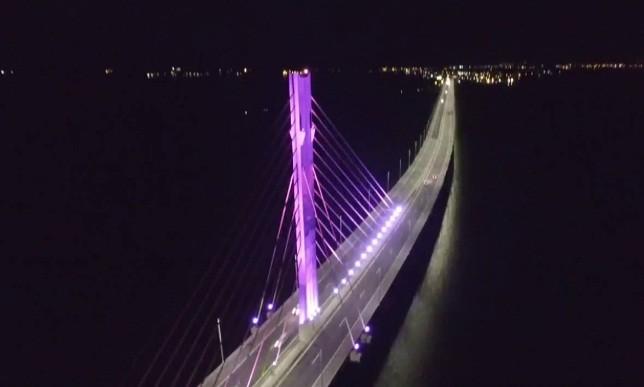 Conta de luz da ponte Anita Garibaldi chega a R$ 285 mil