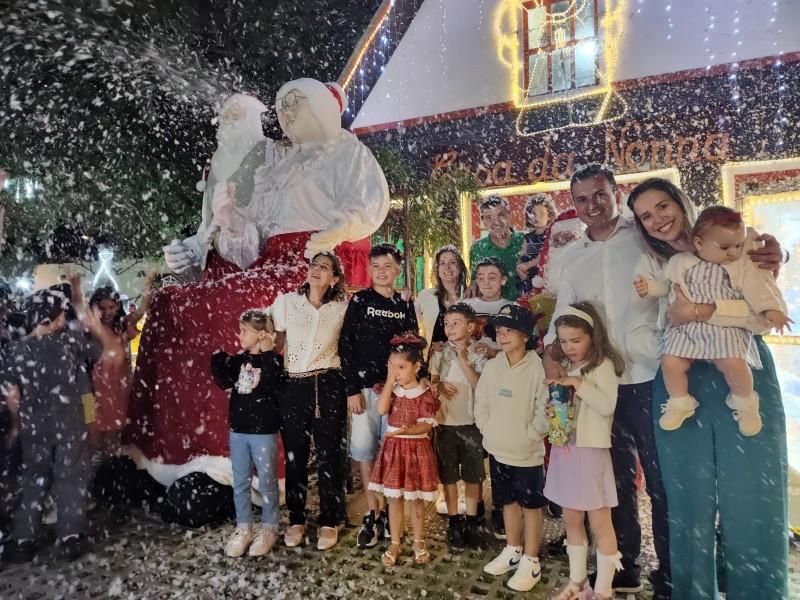 Abertura de Natal de Morro da Fumaça recebe público recorde