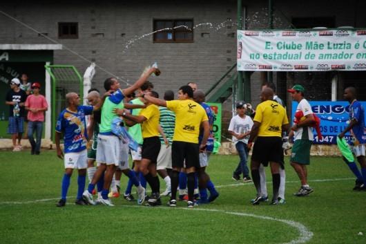 Confusão na partida entre Mãe Luzia e Rui Barbosa pela LARM
