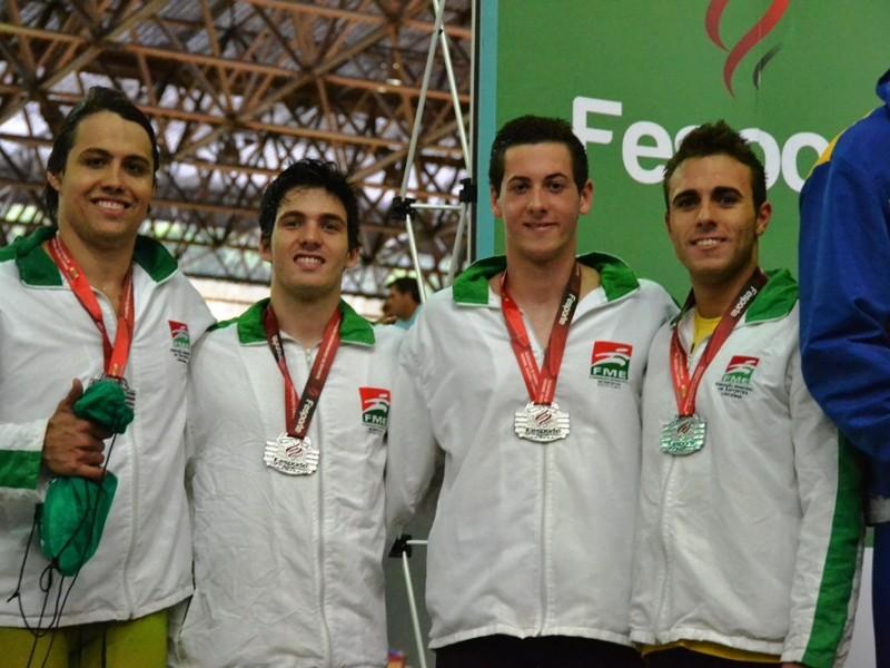 Jasc: Natação masculina fica com o 3º lugar geral