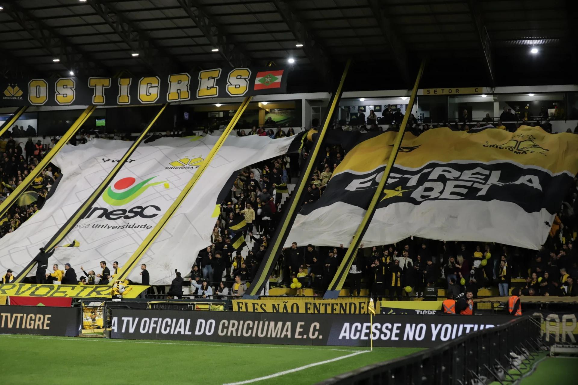 Criciúma anuncia serviço de jogo para a partida contra o Athletico-PR