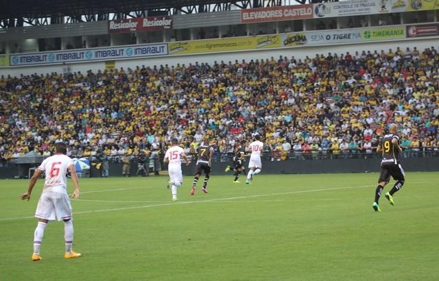 Na estreia de Toninho Cecílio, Criciúma é derrotado pelo São Paulo