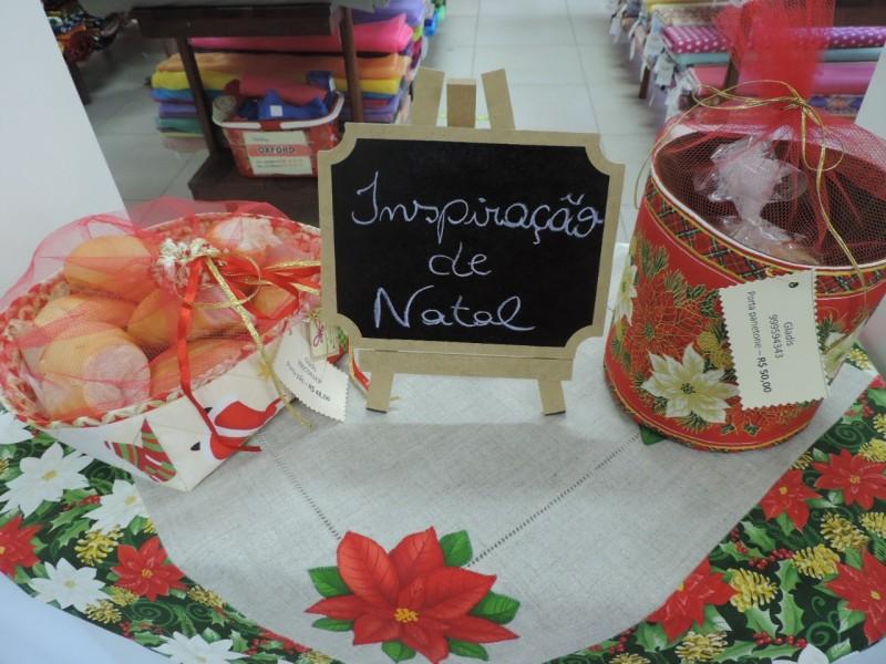 Arco Iris tecidos promove a primeira amostra Inspiração de Natal