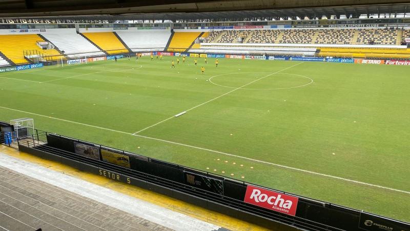 Ao vivo e com imagem: sub-20 do Criciúma entra em campo para garantir vaga na Copa São Paulo