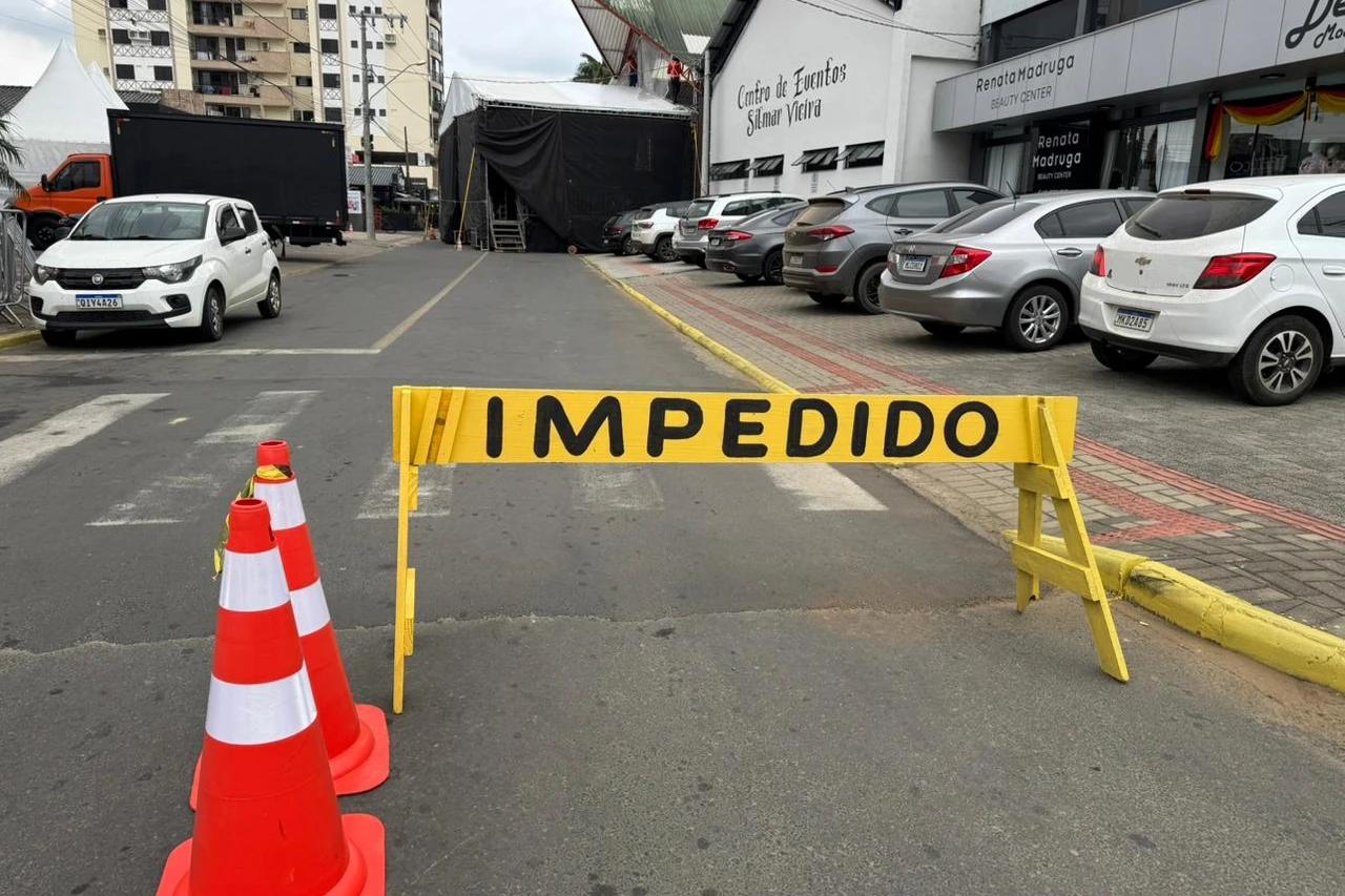 Trânsito é alterado para realização da Heimatfest em Forquilhinha; veja os bloqueios