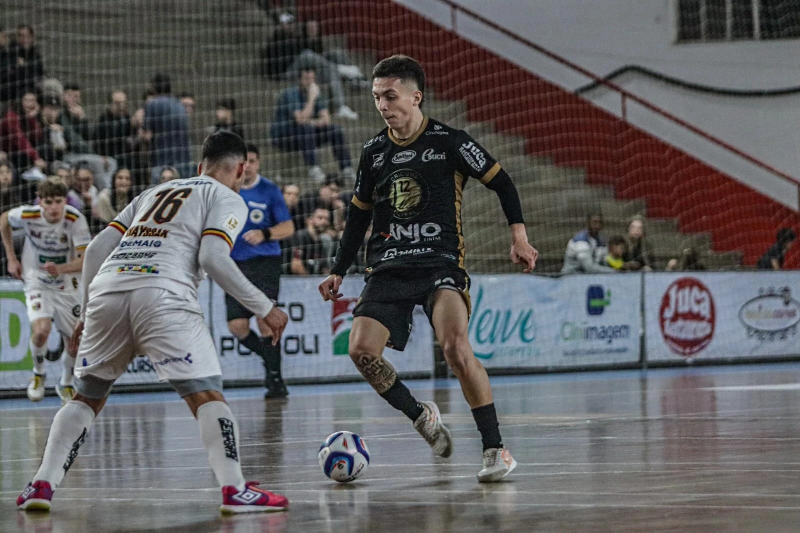 Criciúma Futsal inicia disputa das quartas de final do Campeonato Catarinense