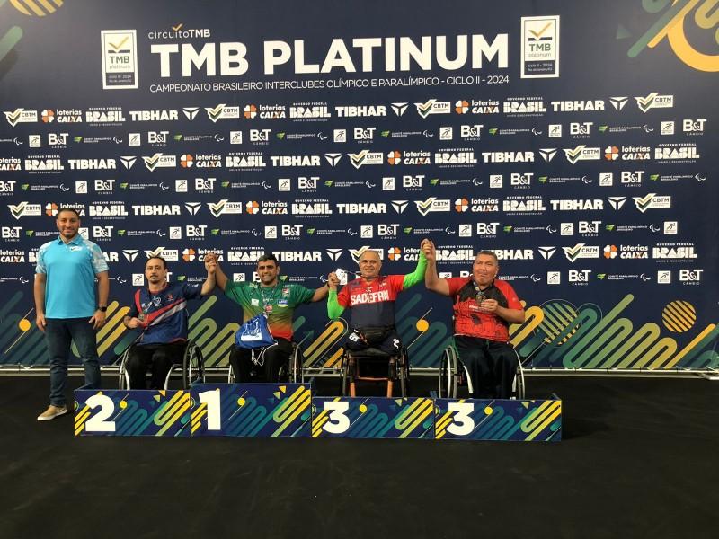 Tênis de Mesa do Mampituba conquista oito medalhas no Brasileiro  