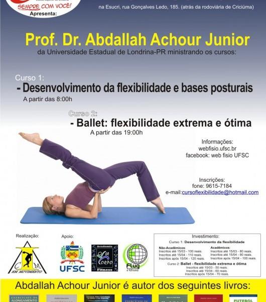 Faculdade de Educação Física da Esucri realiza curso com professor Abdallah Achour Junior