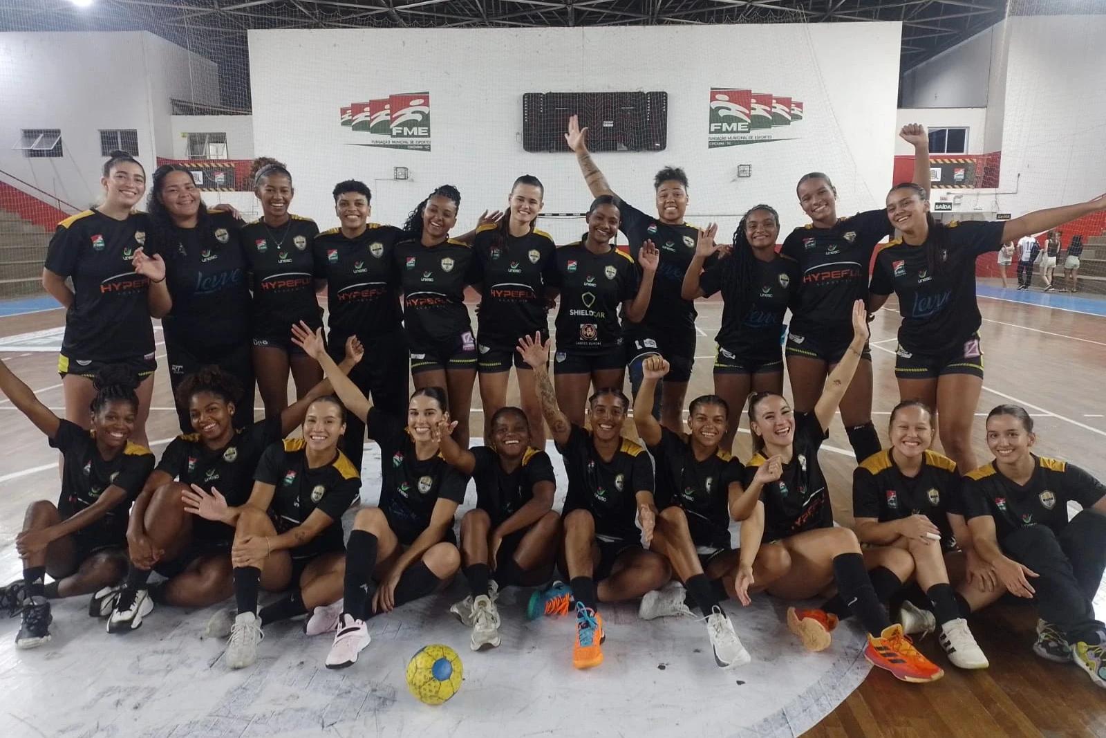 Handebol feminino da FME Criciúma disputará a Supercopa do Brasil em Brasília