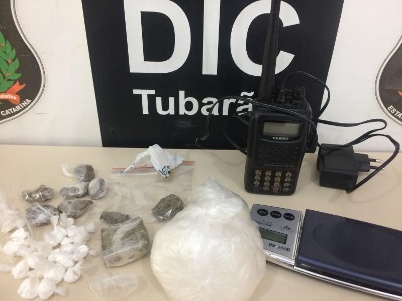 Operação deflagrada por 58 policiais civis prende seis e apreende drogas 
