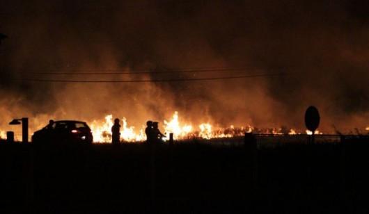 Incêndio no Rincão deixou moradores assustados