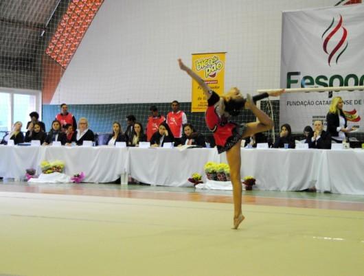 Criciúma inicia bem no Estadual de Ginástica Rítmica