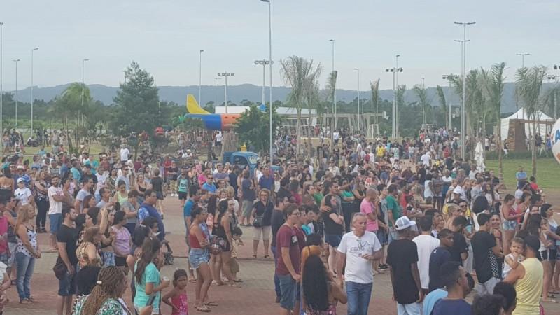 Parque dos Imigrantes é inaugurado com show nacional e resgate histórico