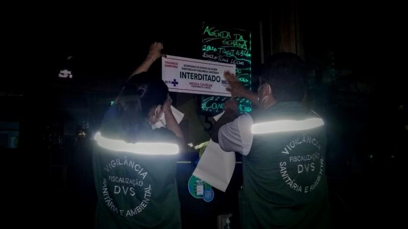 Imbituba: dois estabelecimentos são interditados no fim de semana