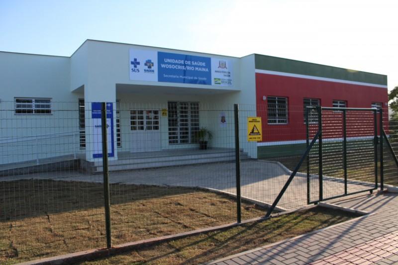 Unidade de Saúde Wosocris/Rio Maina é inaugurada com transmissão online em Criciúma
