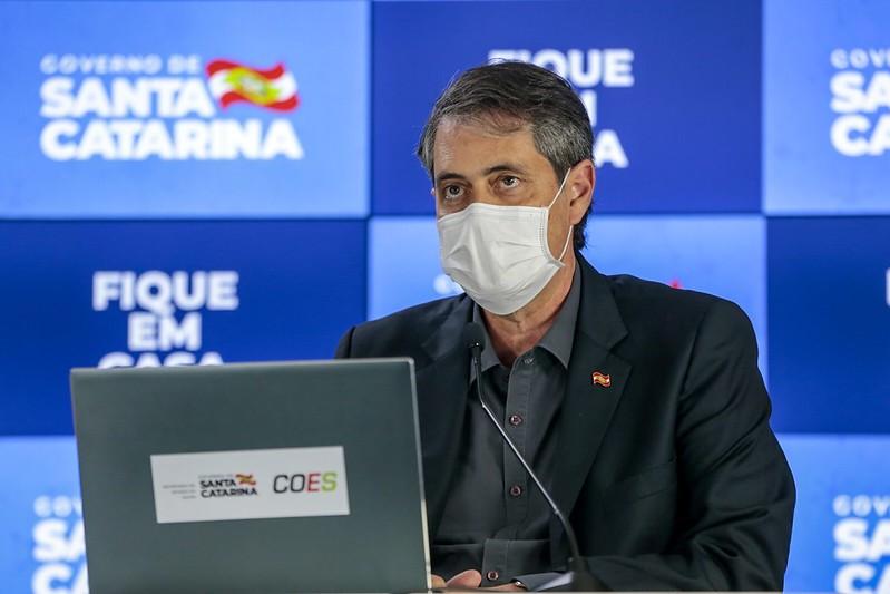 Santa Catarina: 5.610 casos confirmados de Covid-19 e 98 mortes
