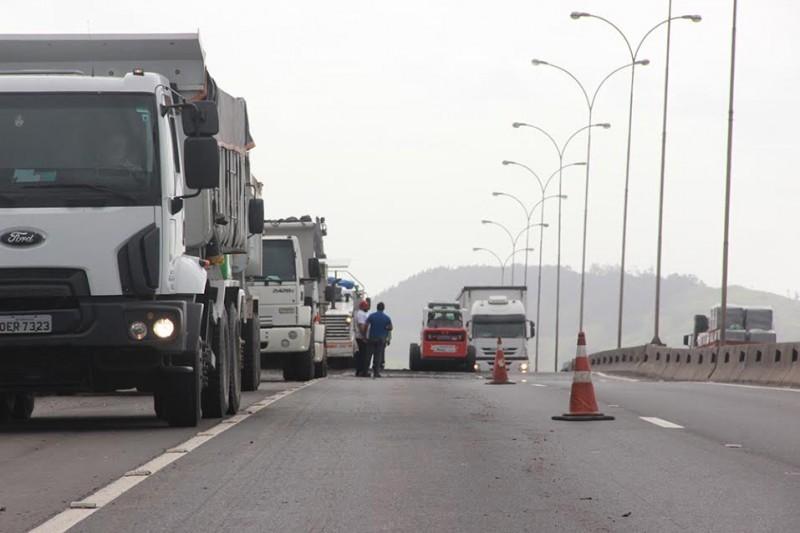 Trecho Sul da BR-101 está com desvio por até 60 dias