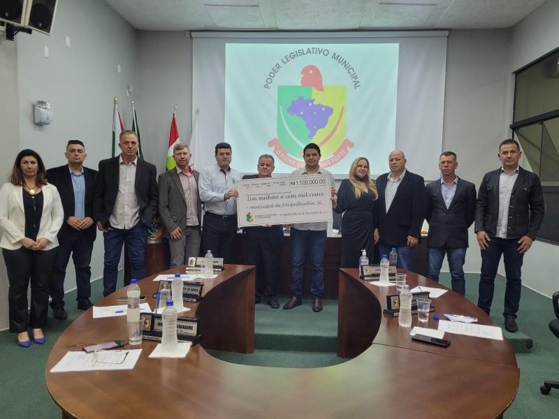 Câmara de Forquilhinha devolve R$ 1,1 milhão à Prefeitura e sugere aplicação na saúde