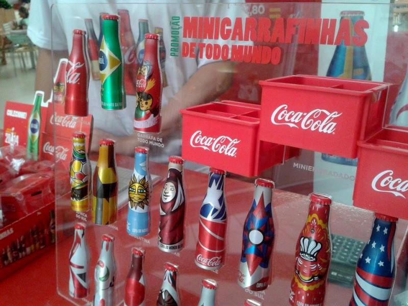 Troque sua garrafinha no shopping