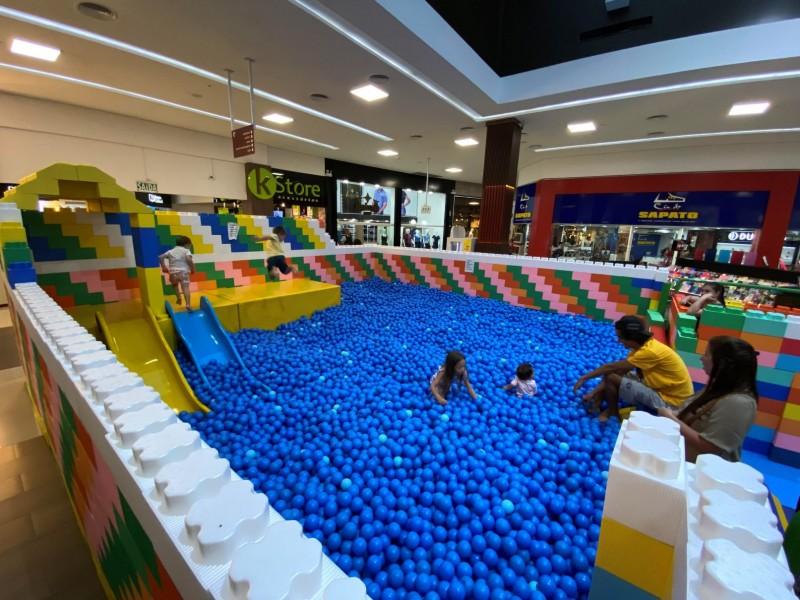 Atração de férias do Criciúma Shopping segue até o próximo dia 9
