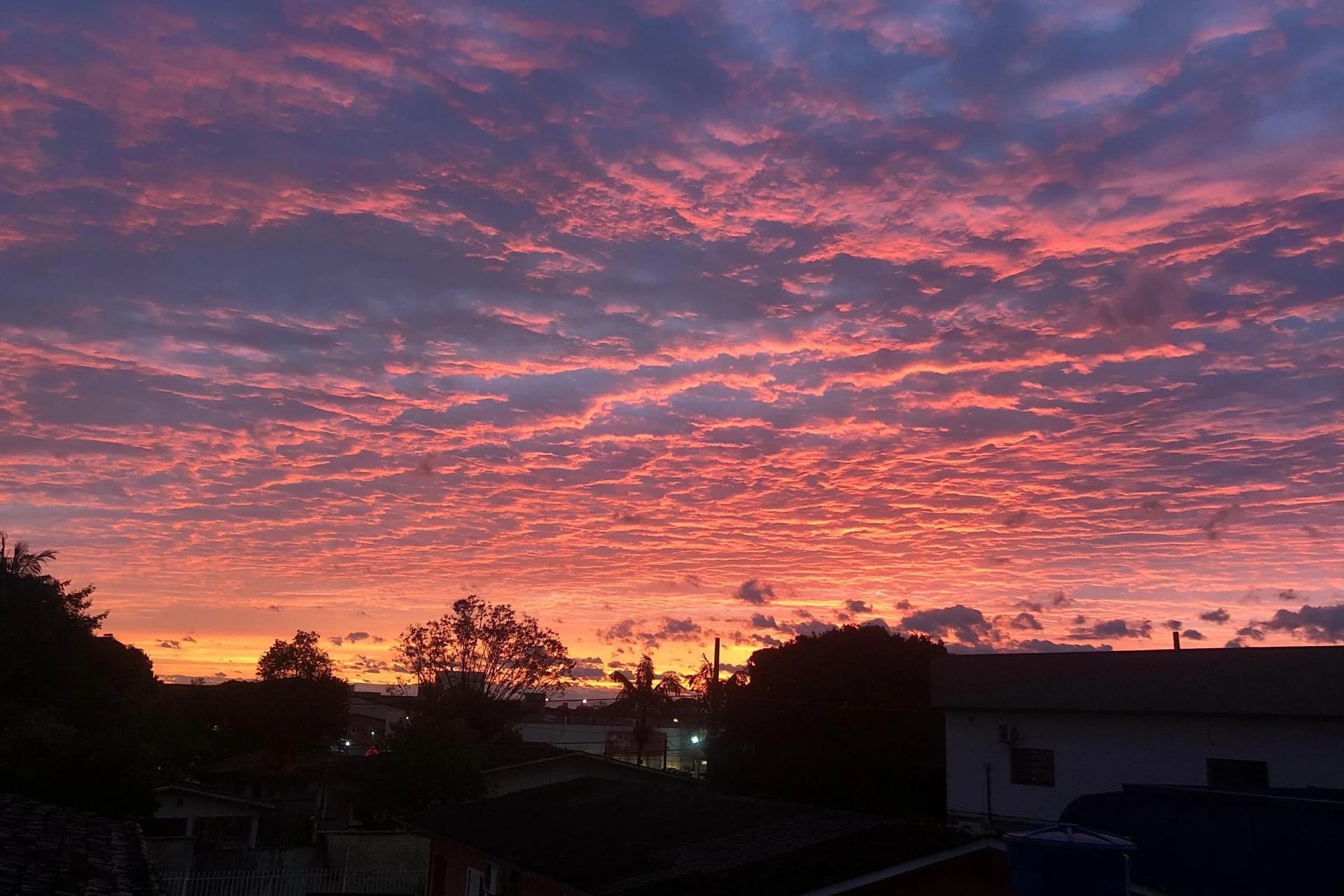 Semana será marcada por sol, chuva e frio em Criciúma e região