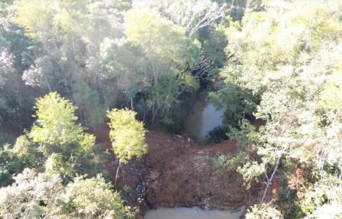 Famcri conclui relatório sobre barragem ilegal em Criciúma; multa é de mais de R$12 mil