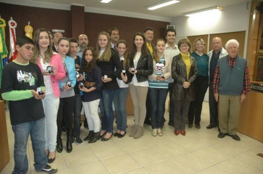Políticos mirins participam de Sessão na Câmara de Urussanga