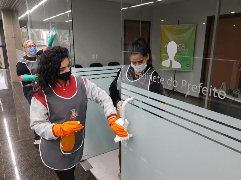 Prefeitura de Criciúma passa por higienização