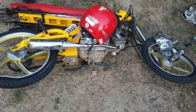 Motociclista fica gravemente ferido após colisão