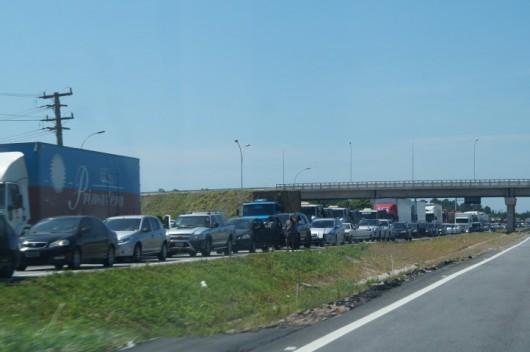 BR-101 ficará parcialmente obstruída a partir desta segunda-feira, em Palhoça