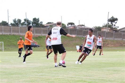 Primeiro treinamento do Tigre com bola foi realizado neste sábado
