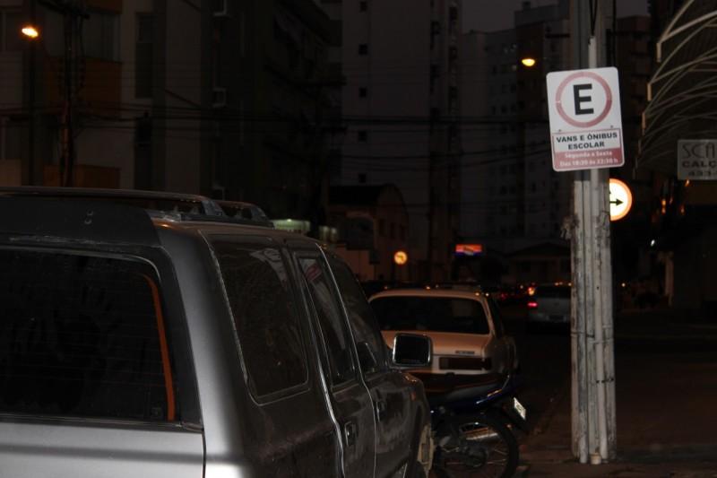 Mudanças no estacionamento próximo à Rodoviária de Criciúma