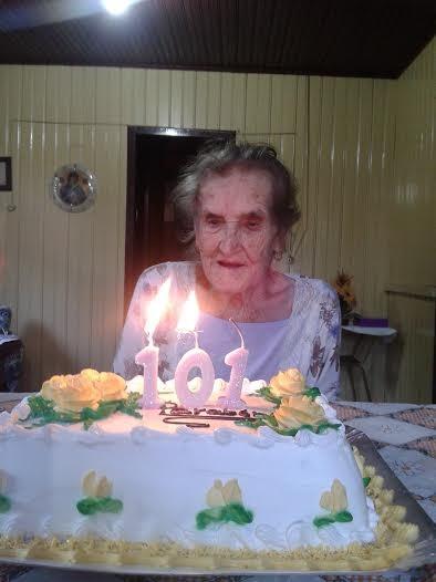 Nota de falecimento - Adelia Dagostin Dalmolim, aos 101 anos