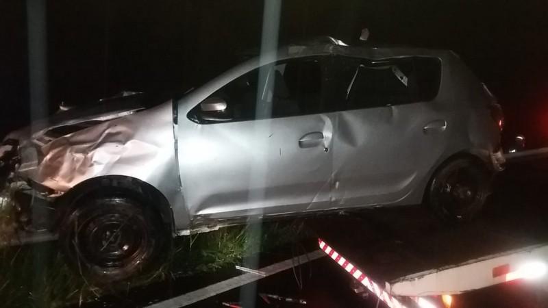 Acidente na BR-101 deixa cinco pessoas feridas, uma delas em estado grave