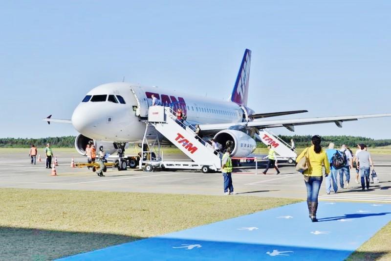 TAM estuda novos voos no Aeroporto de Jaguaruna