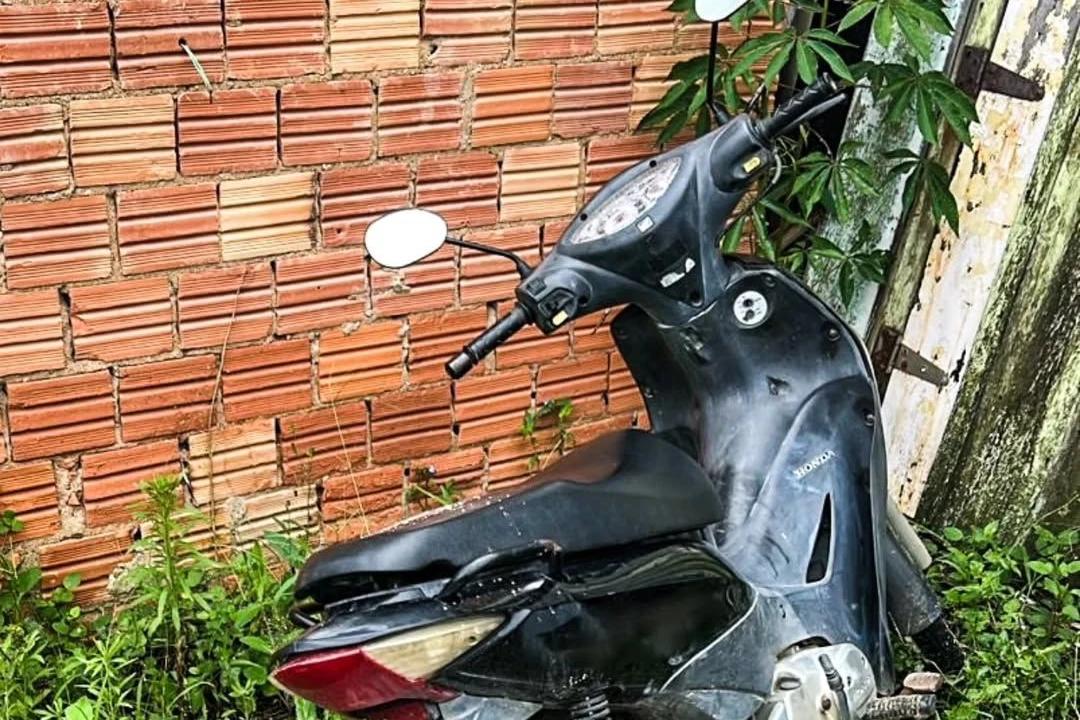 PM recupera motocicleta roubada horas após crime em Tubarão