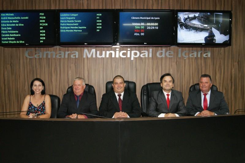 Rodrigues Mendes é o próximo presidente da Câmara Municipal de Içara