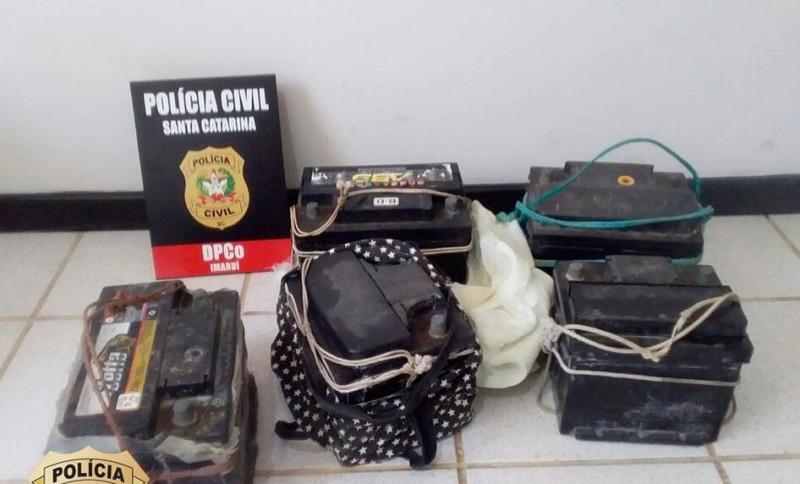 Objetos furtados são recuperados, após ação da Polícia Civil
