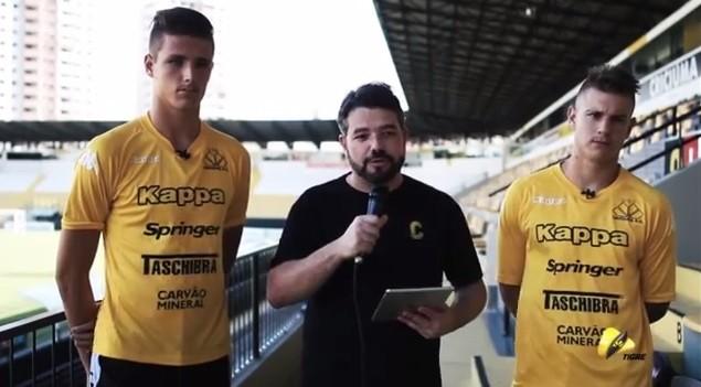 Jovens promessas do Tigre, Iago Maidana e Róger Guedes participam do Tabelando