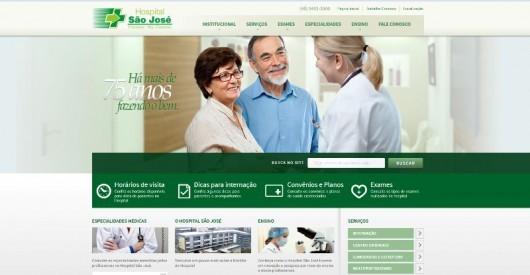 Site do hospital São José está de cara nova