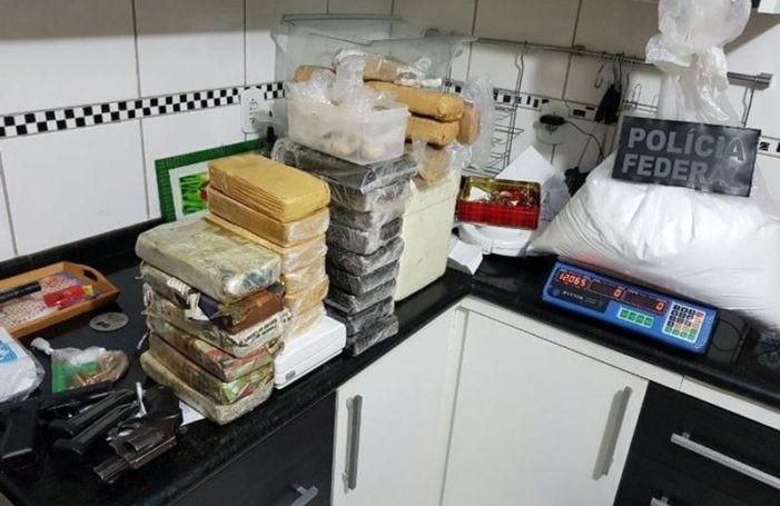 PF cumpre mandado de busca e apreensão por tráfico internacional de drogas 