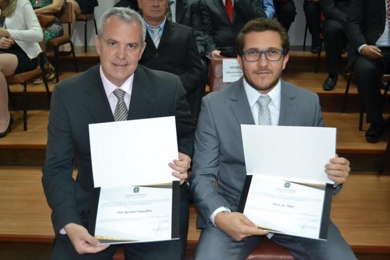 Eleitos em Urussanga, Gustavo Cancelier e Décio da Silva são diplomados