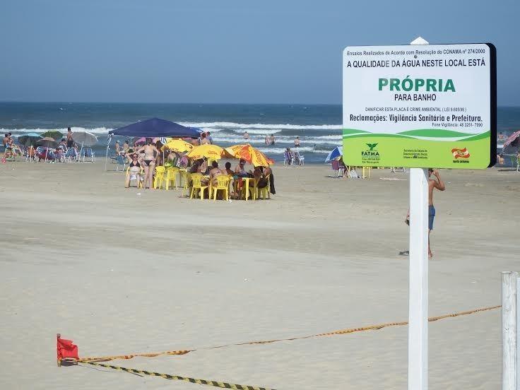 Apenas cinco pontos impróprios nas praias do sul