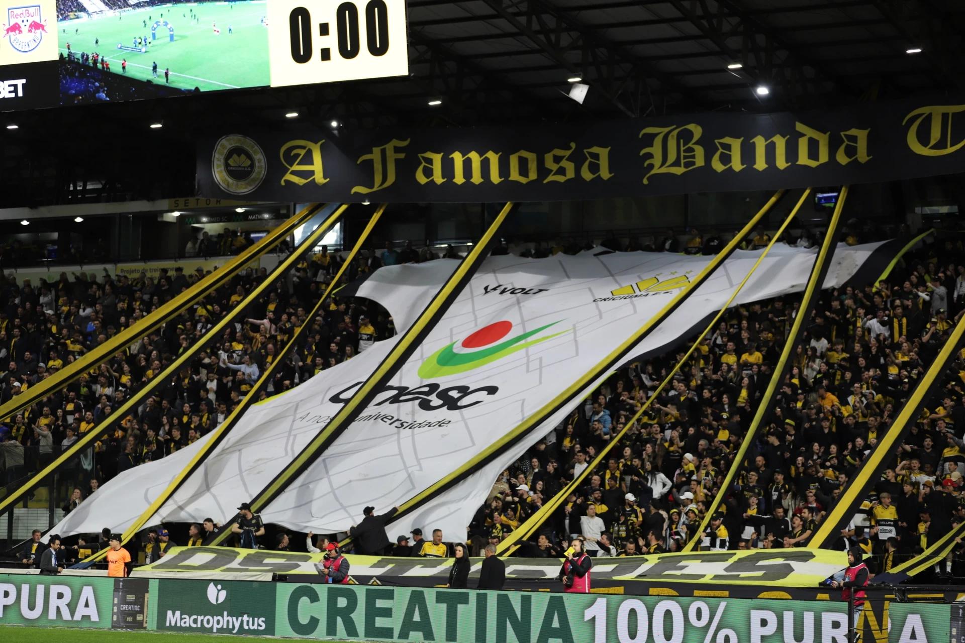 Torcida Os Tigres busca reverter punição e voltar com instrumentos e faixas ao HH