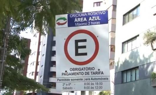 Em breve, estacionamento na área central de Criciúma terá parquímetros
